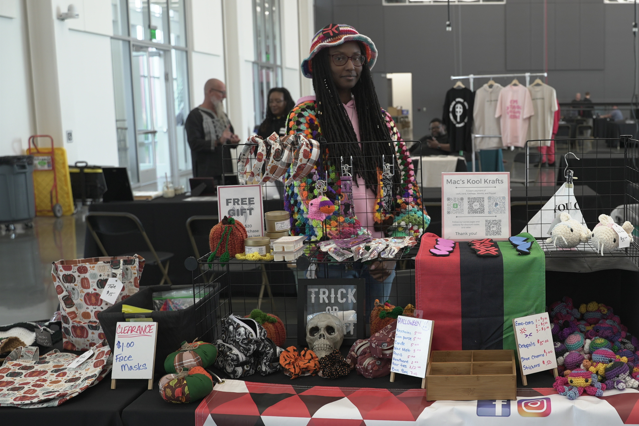AfroCon vendor booth