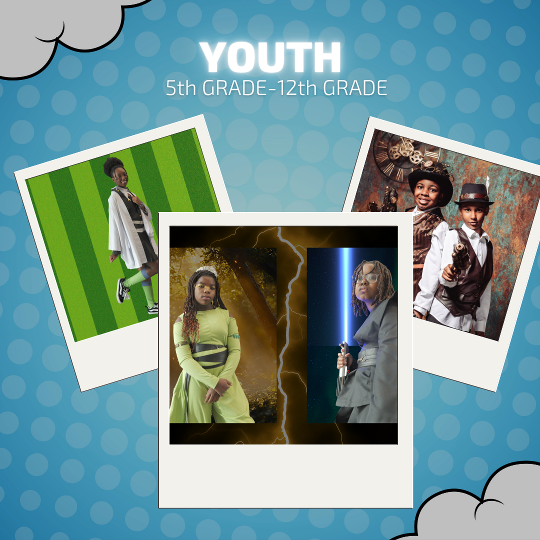 Cosplay category: Youth, 5th through 12th grade